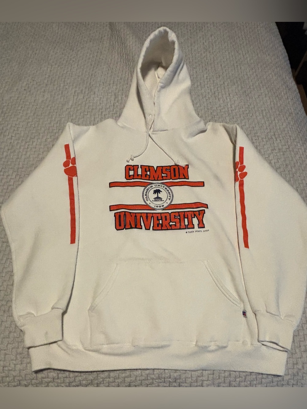 Vintage Russell Athletic Clemson University Made in USA Size XXL